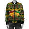 Kwanzaa Seven Candles Bomber Jacket, African Bomber Jacket For Men Women