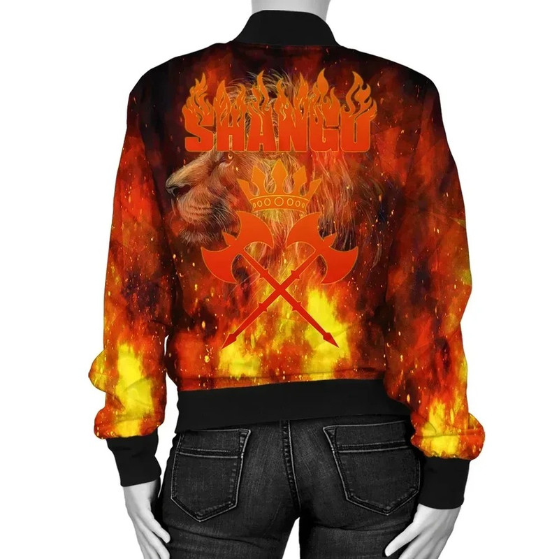 Shango Lion Bomber Jacket - Hannah Style, African Bomber Jacket For Men Women
