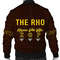 Brown Sigma Phi Rho Bomber Jacket, African Bomber Jacket For Men Women