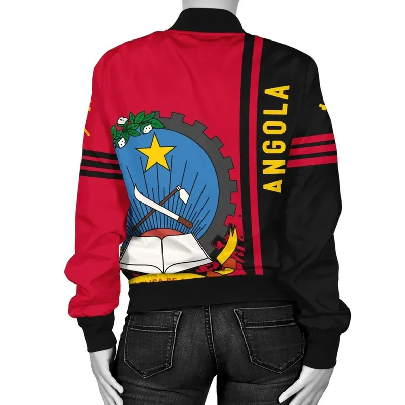 Angola Bomber Jacket Quarter Style, African Bomber Jacket For Men Women