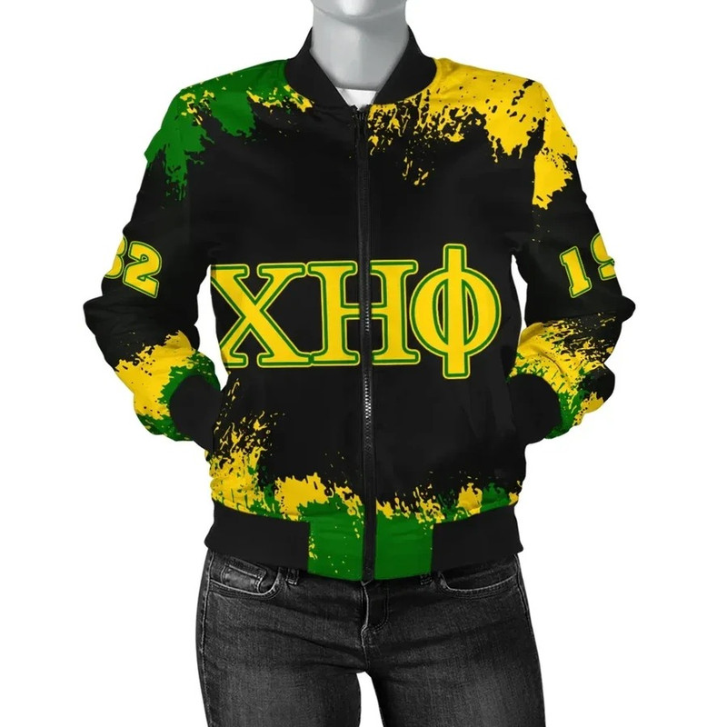 Chi Eta Phi Bomber Jacket - Face Style, African Bomber Jacket For Men Women