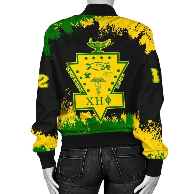 Chi Eta Phi Bomber Jacket - Face Style, African Bomber Jacket For Men Women