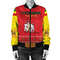 Ethiopia Christmas Genna Bomber - Red Style, African Bomber Jacket For Men Women