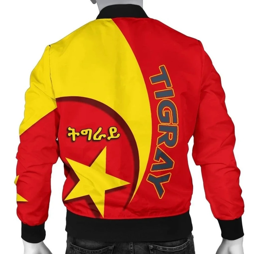 Tigray New Release Bomber Jacket, African Bomber Jacket For Men Women