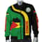 Benishangul Gumuz Flag Maps Bomber Jacket, African Bomber Jacket For Men Women