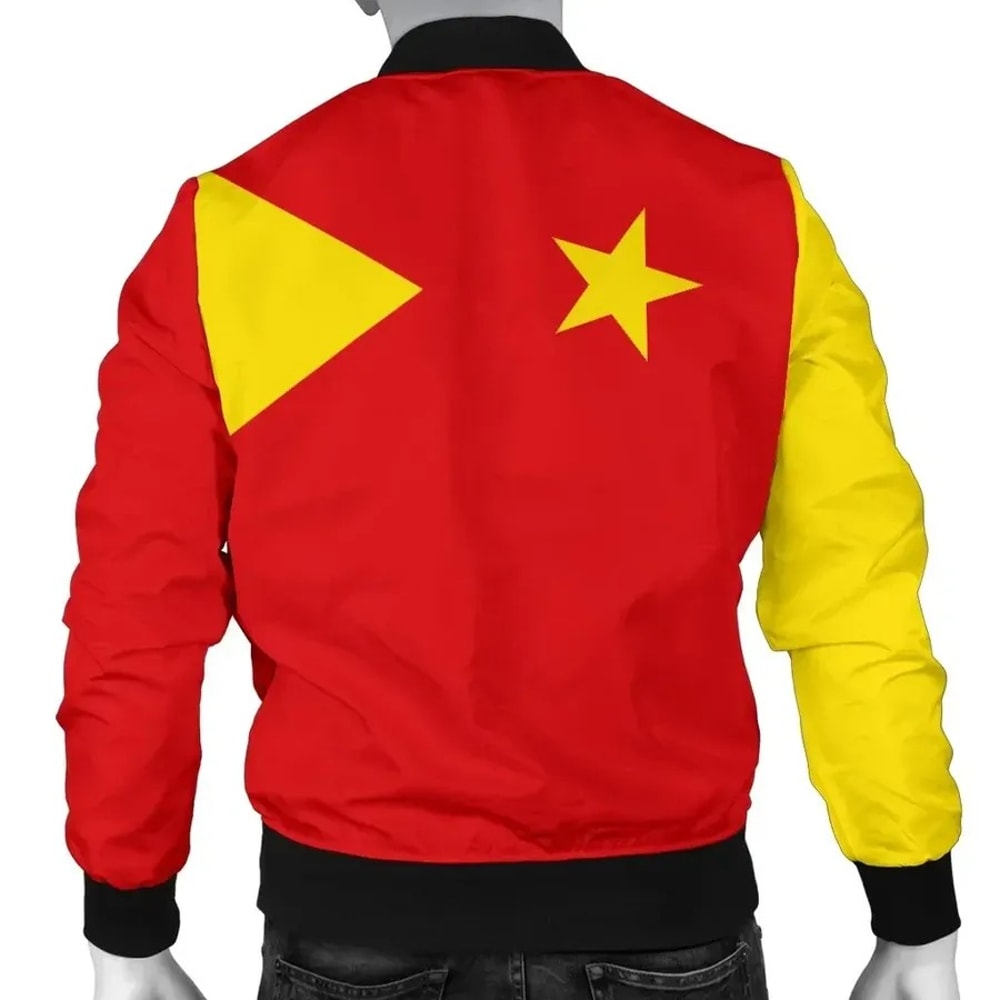 Tigray Flag Bomber Jacket, African Bomber Jacket For Men Women