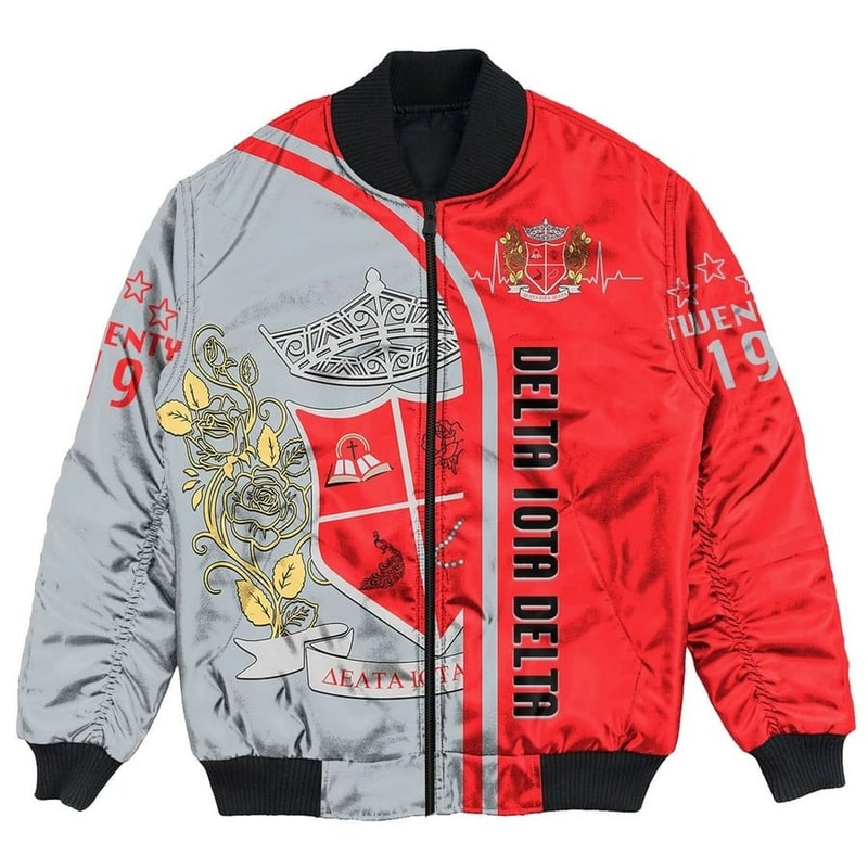 Delta Iota Delta In My Heart Bomber Jackets, African Bomber Jacket For Men Women