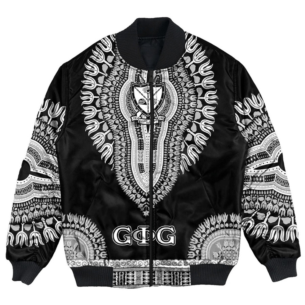 Groove Phi Groove Dashiki Bomber Jackets, African Bomber Jacket For Men Women