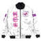 Custom KEP (White) Bomber Jackets, African Bomber Jacket For Men Women