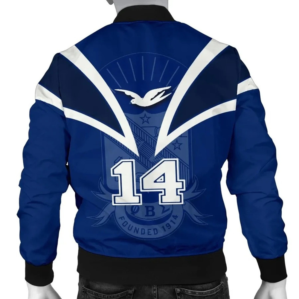 Phi Beta Sigma Bomber Jacket Tusk Style, African Bomber Jacket For Men Women