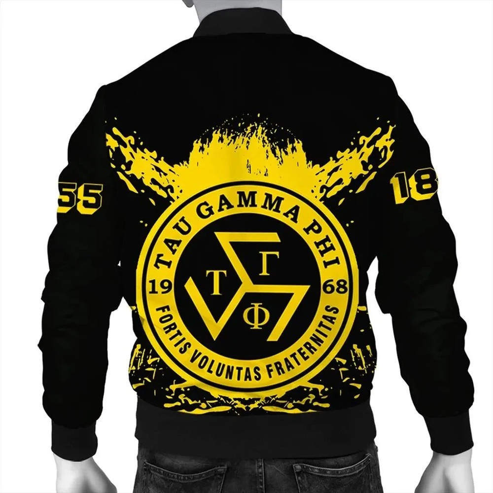 Tip Style Tau Gamma Phi Bomber Jacket, African Bomber Jacket For Men Women 01