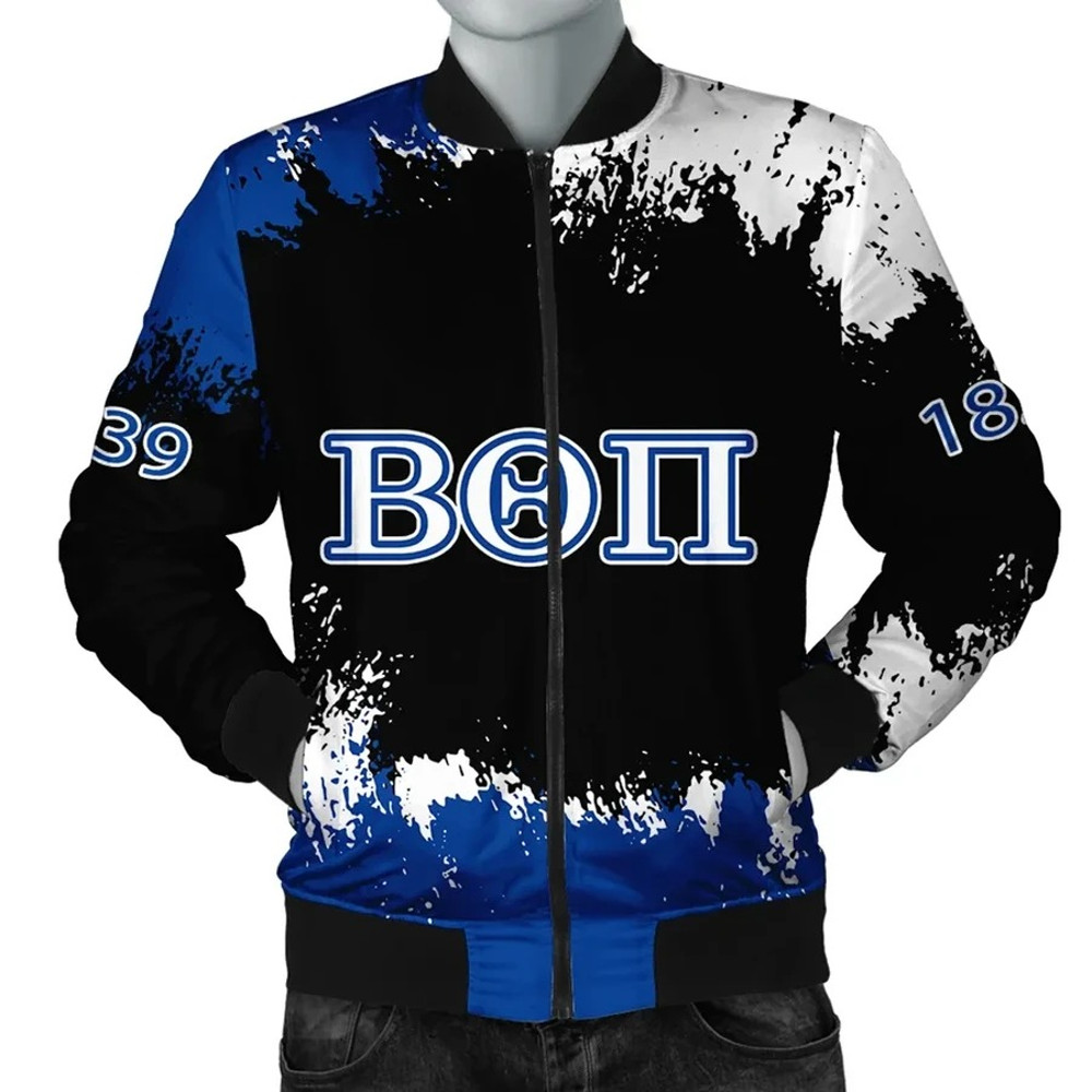 Zeta Phi Beta K.H Pearls Bomber Jacket, African Bomber Jacket For Men Women