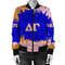 Delta Gamma Face Style Bomber Jacket, African Bomber Jacket For Men Women