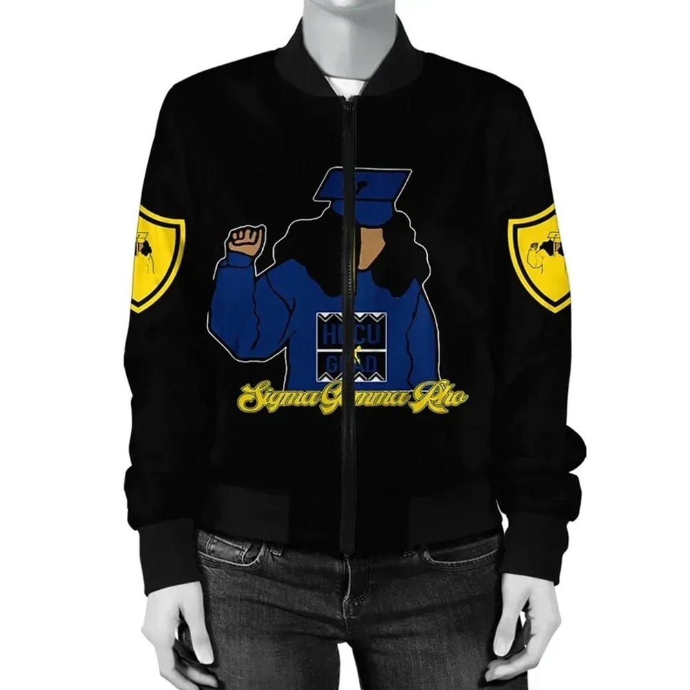 Sigma Gamma Rho HBCU Style Bomber Jacket, African Bomber Jacket For Men Women