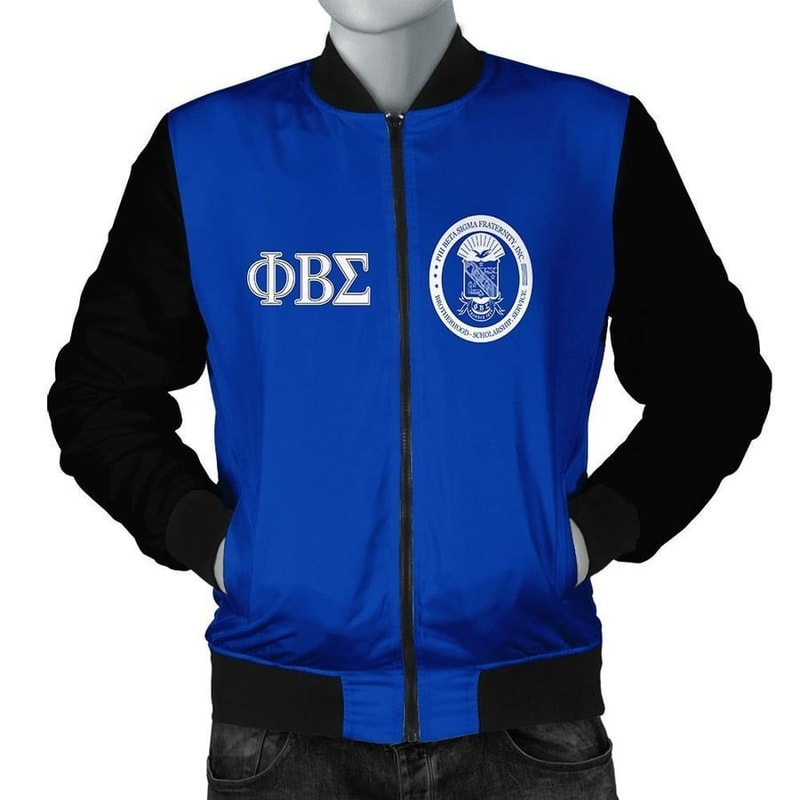 Gomab Phi Beta Sigma Frat Inc Bomber Jacket, African Bomber Jacket For Men Women