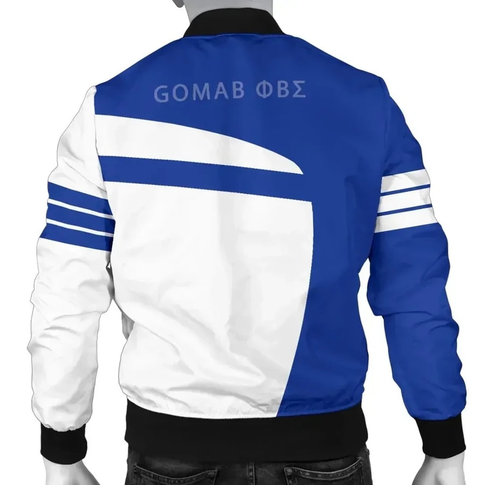 Phi Beta Sigma Men's Bomber Gomab, African Bomber Jacket For Men Women