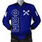 Phi Beta Sigma Crystal Blue Bomber, African Bomber Jacket For Men Women