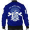 Phi Beta Sigma Crystal Blue Bomber, African Bomber Jacket For Men Women