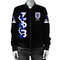 Zeta Phi Beta Pearls K.H Chucks And Pearls Bomber Jacket, African Bomber Jacket For Men Women