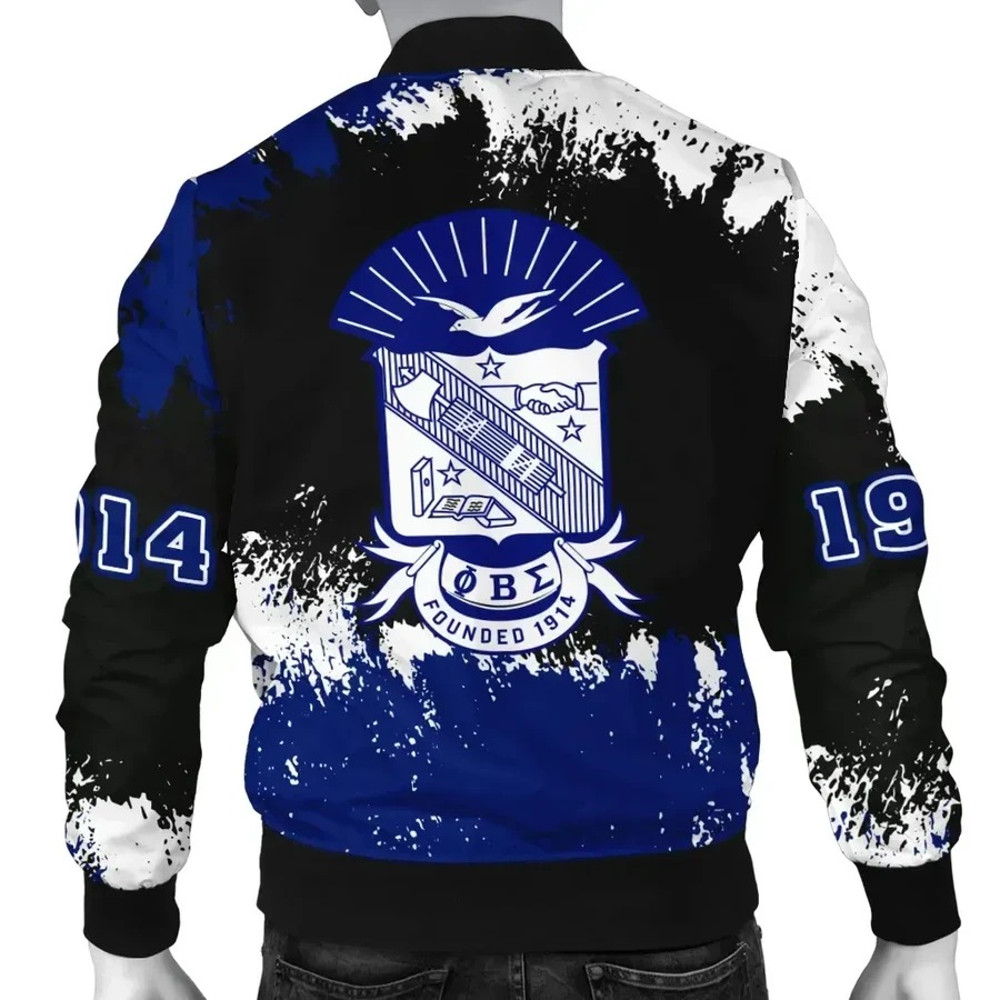 Phi Beta Sigma Bomber Jacket - Face Style, African Bomber Jacket For Men Women