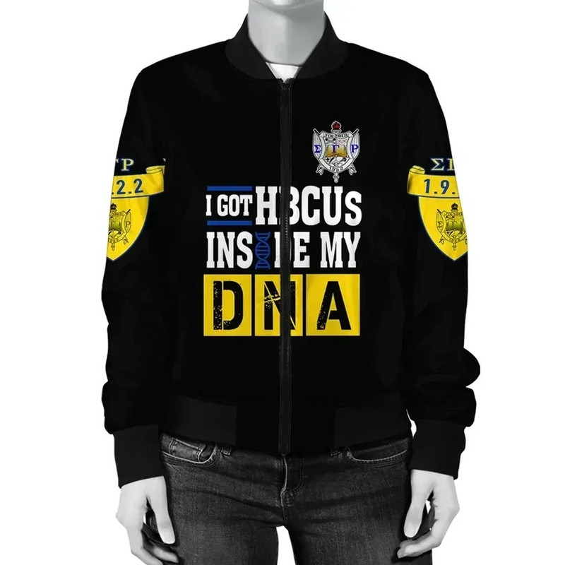 Sigma Gamma Rho HBCU DNA Bomber Jacket, African Bomber Jacket For Men Women