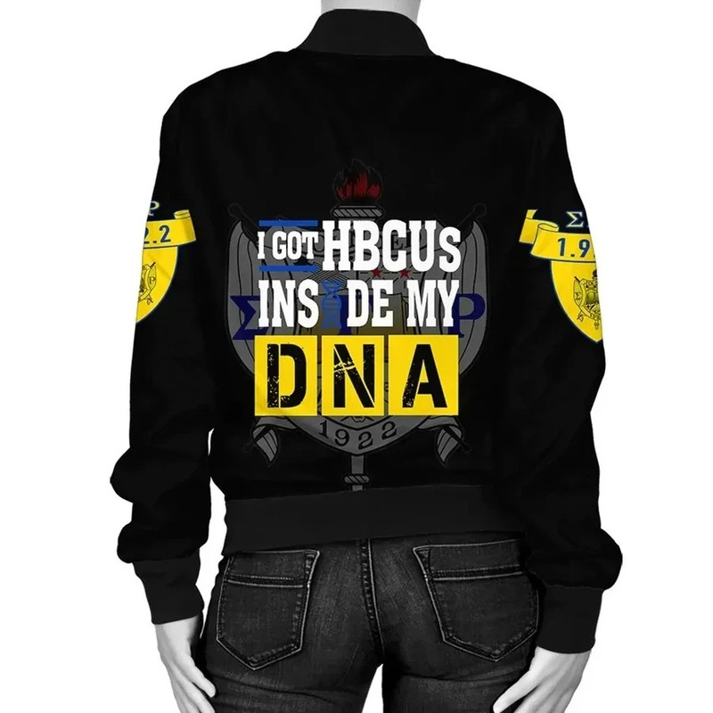 Sigma Gamma Rho HBCU DNA Bomber Jacket, African Bomber Jacket For Men Women