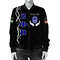 Juneteenth Zeta Phi Beta Pretty Girl Bomber Jacket, African Bomber Jacket For Men Women