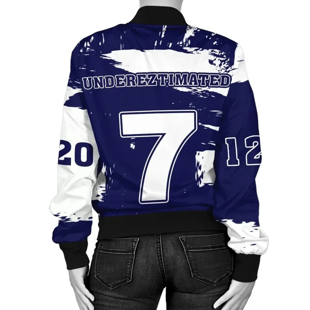 Zeta Phi Beta UndereZtimated Bomber Jacket - Note Style, African Bomber Jacket For Men Women