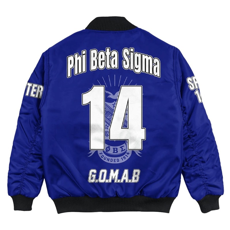 Custom Conclave Phi Beta Sigma Bomber Jackets, African Bomber Jacket For Men Women