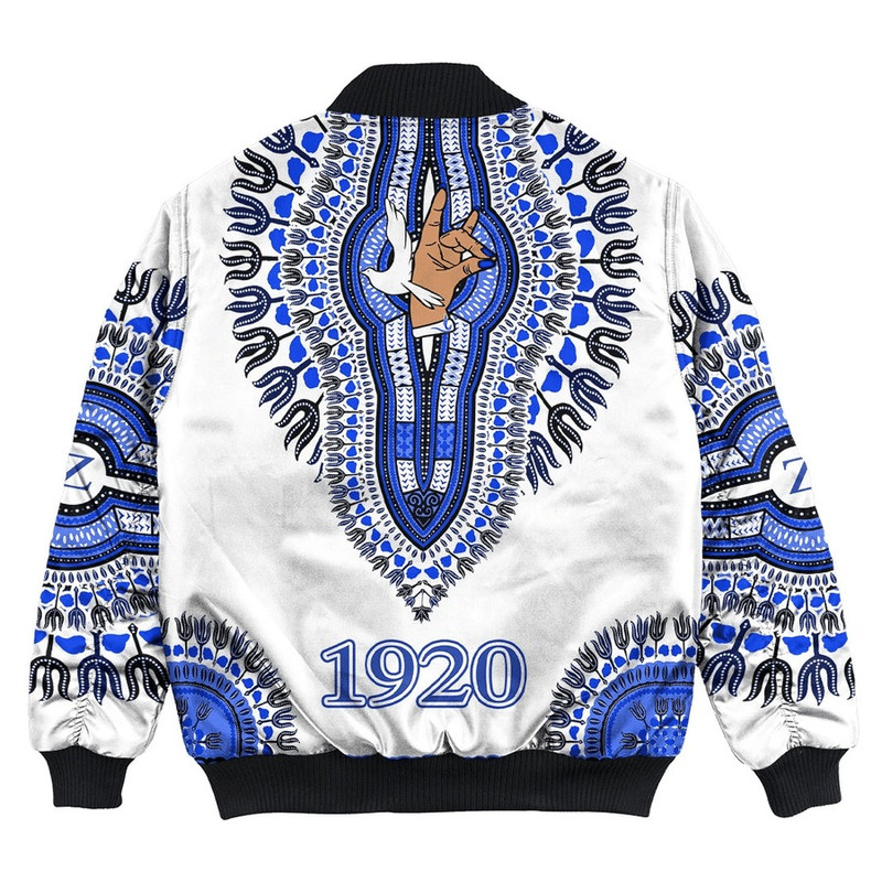Zeta Phi Beta Dashiki Bomber Jackets, African Bomber Jacket For Men Women