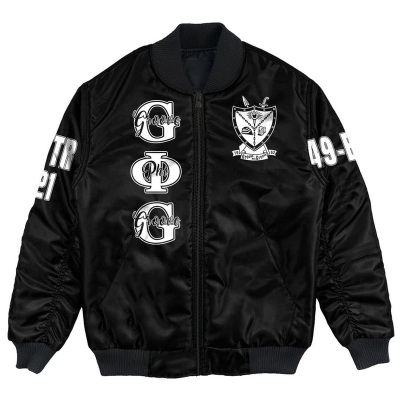 Custom Groove Phi Groove Bomber Jackets, African Bomber Jacket For Men Women
