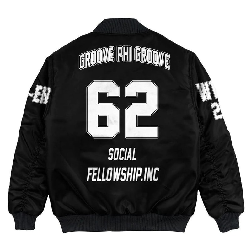 Custom Groove Phi Groove Bomber Jackets, African Bomber Jacket For Men Women