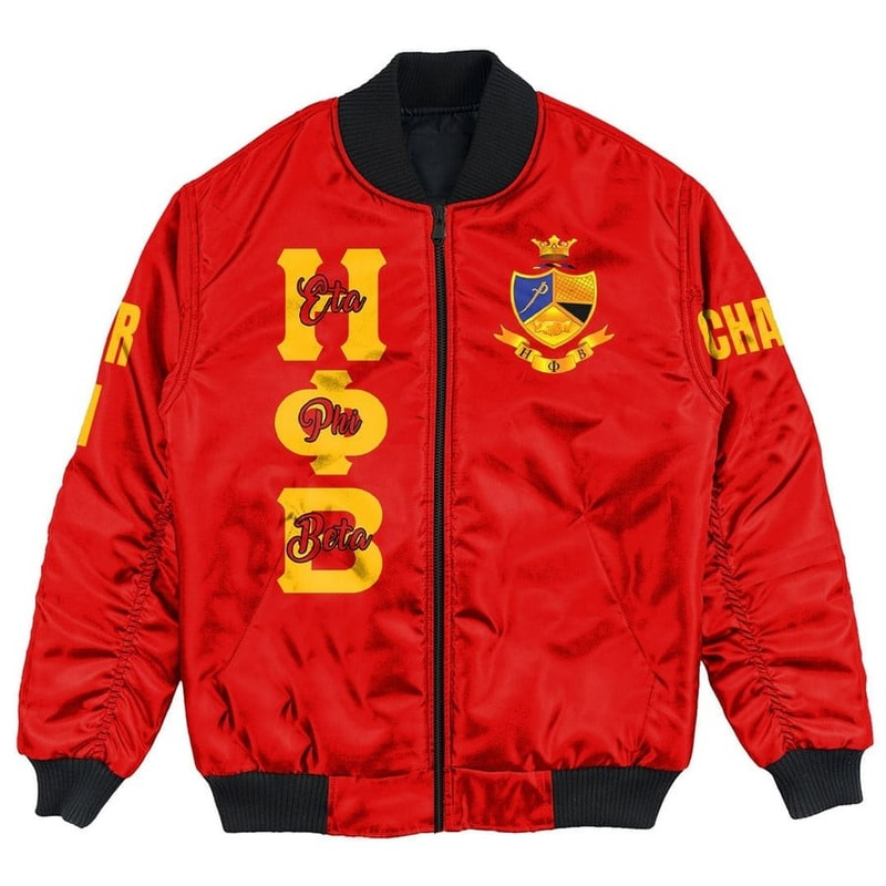 Custom Eta Phi Beta Bomber Jackets, African Bomber Jacket For Men Women