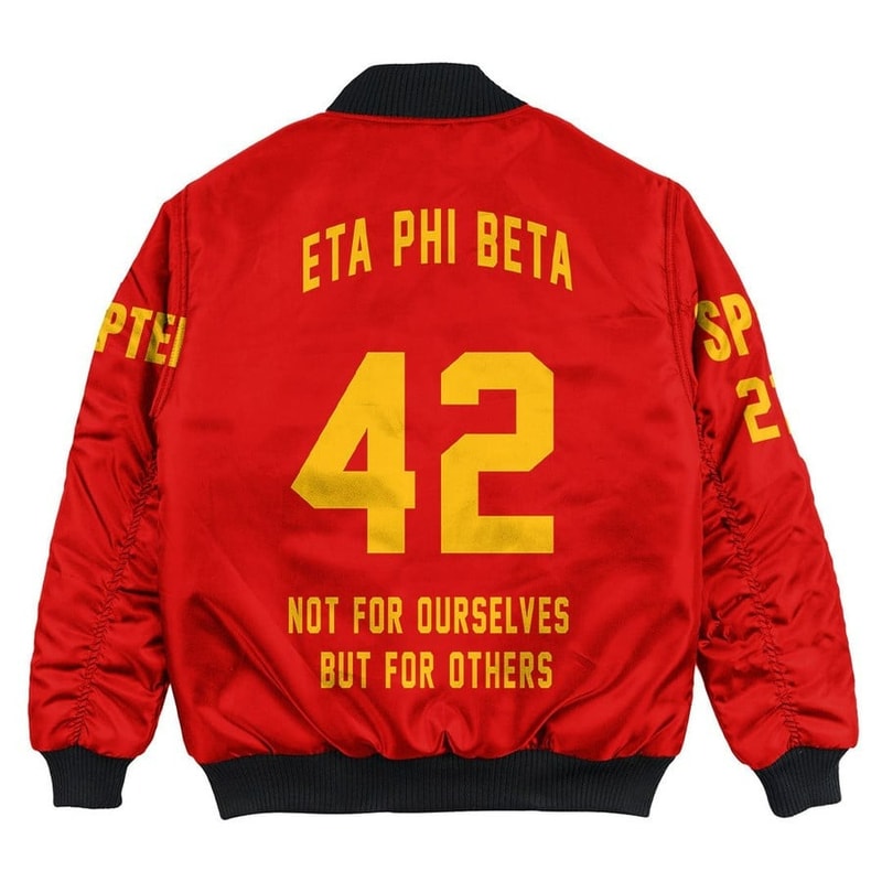 Custom Eta Phi Beta Bomber Jackets, African Bomber Jacket For Men Women