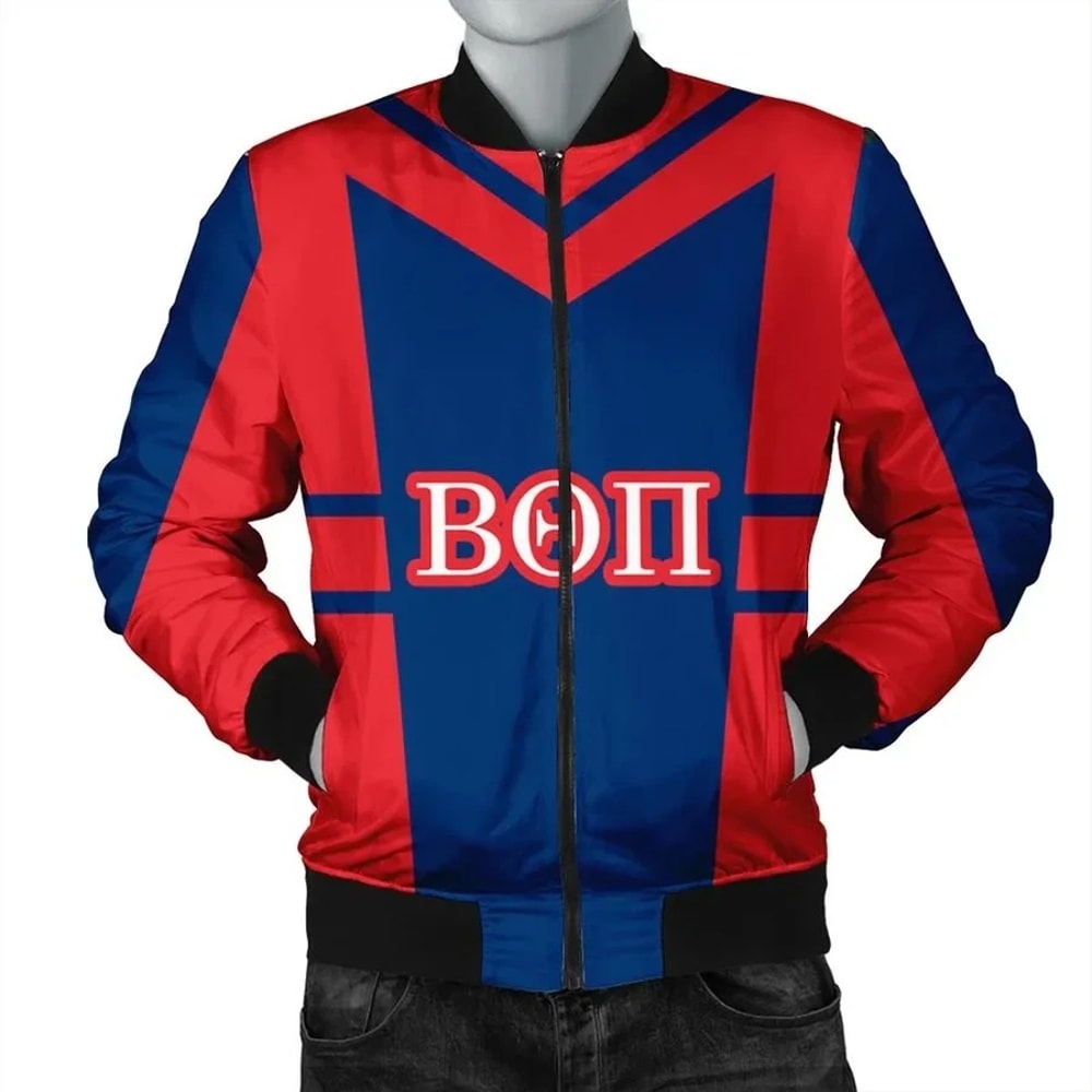 Lugg Style Beta Theta Pi Bomber Jacket, African Bomber Jacket For Men Women