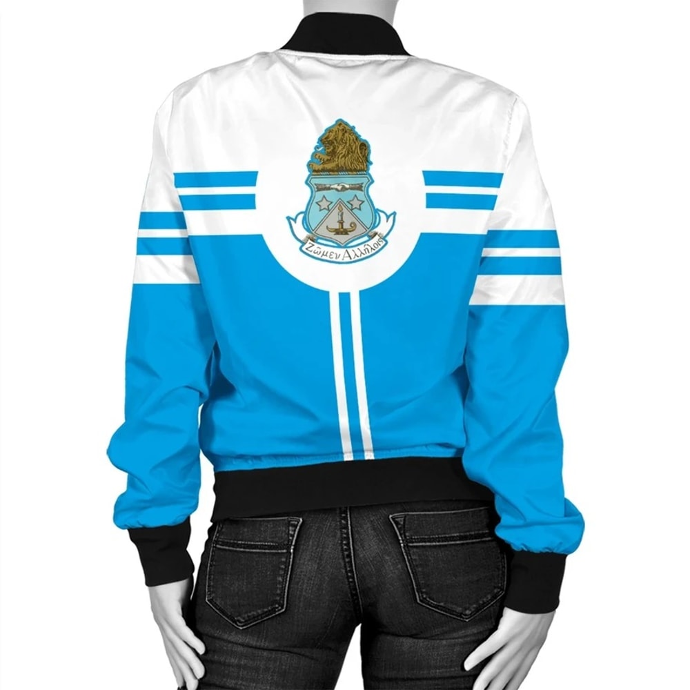 Extra Style Alpha Delta Pi Bomber Jacket, African Bomber Jacket For Men Women