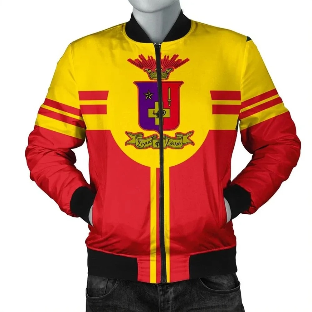Extra Style Sigma Phi Epsilon Bomber Jacket, African Bomber Jacket For Men Women