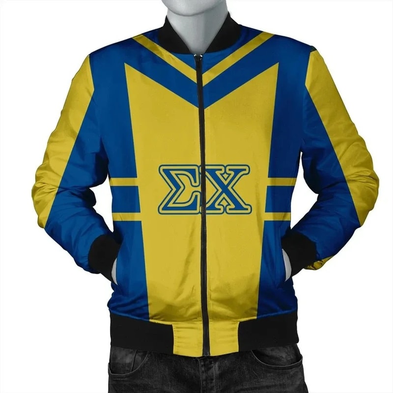 Lugg Style Sigma Chi Bomber Jacket, African Bomber Jacket For Men Women