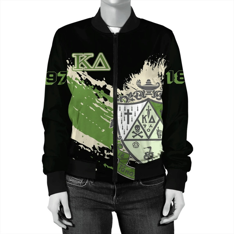 Tip Style KD Sorority Bomber Jacket, African Bomber Jacket For Men Women