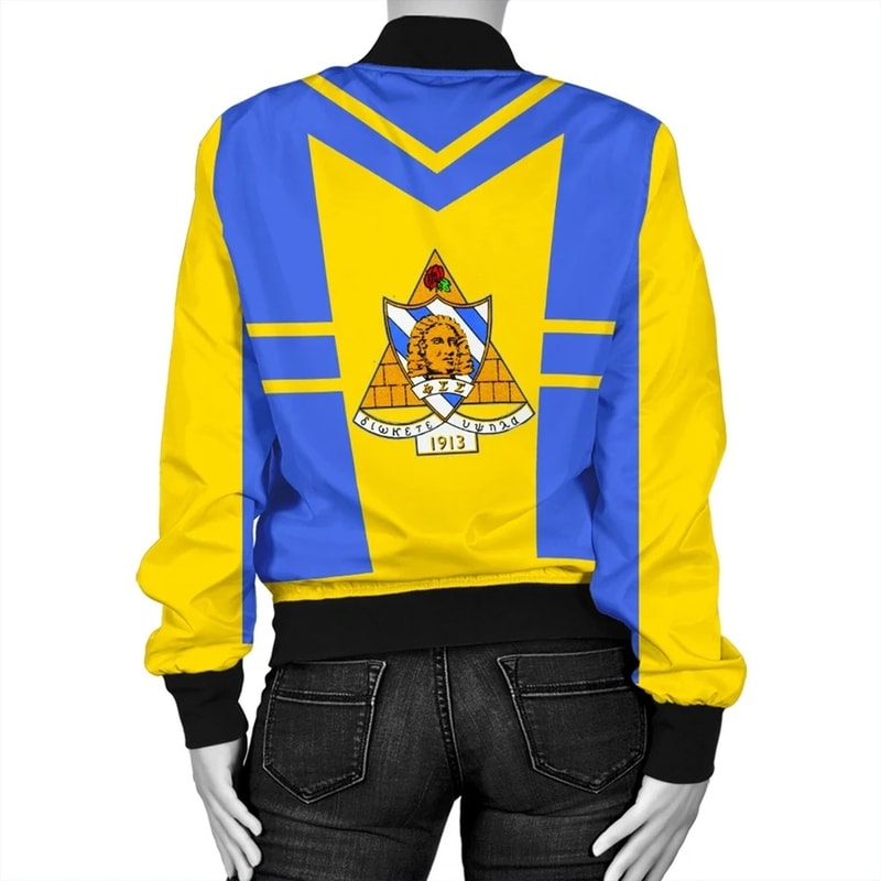 Lugg Style Phi Sigma Sigma Bomber Jacket, African Bomber Jacket For Men Women