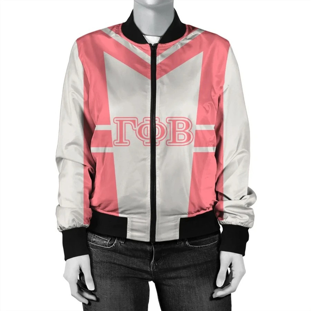 Lugg Style Gamma Phi Beta Bomber Jacket, African Bomber Jacket For Men Women