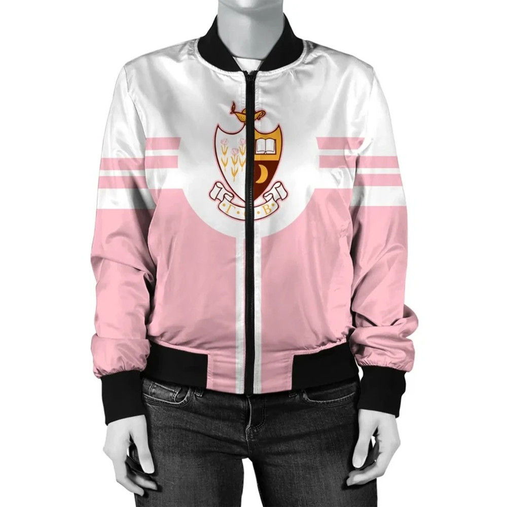 Extra Style Gamma Phi Beta Bomber Jacket, African Bomber Jacket For Men Women