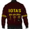 Brown Iota Phi Theta Bomber Jacket, African Bomber Jacket For Men Women