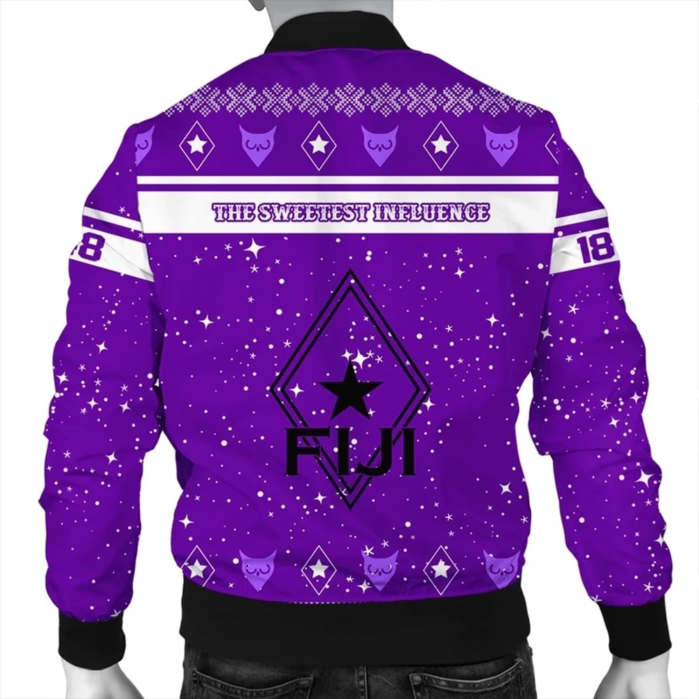 Christmas Style Fraternity Phi Gamma Delta Bomber Jacket, African Bomber Jacket For Men Women
