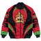Malawi Action Falg Bomber Jacket, African Bomber Jacket For Men Women