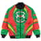Burkina Faso Action Falg Bomber Jacket, African Bomber Jacket For Men Women