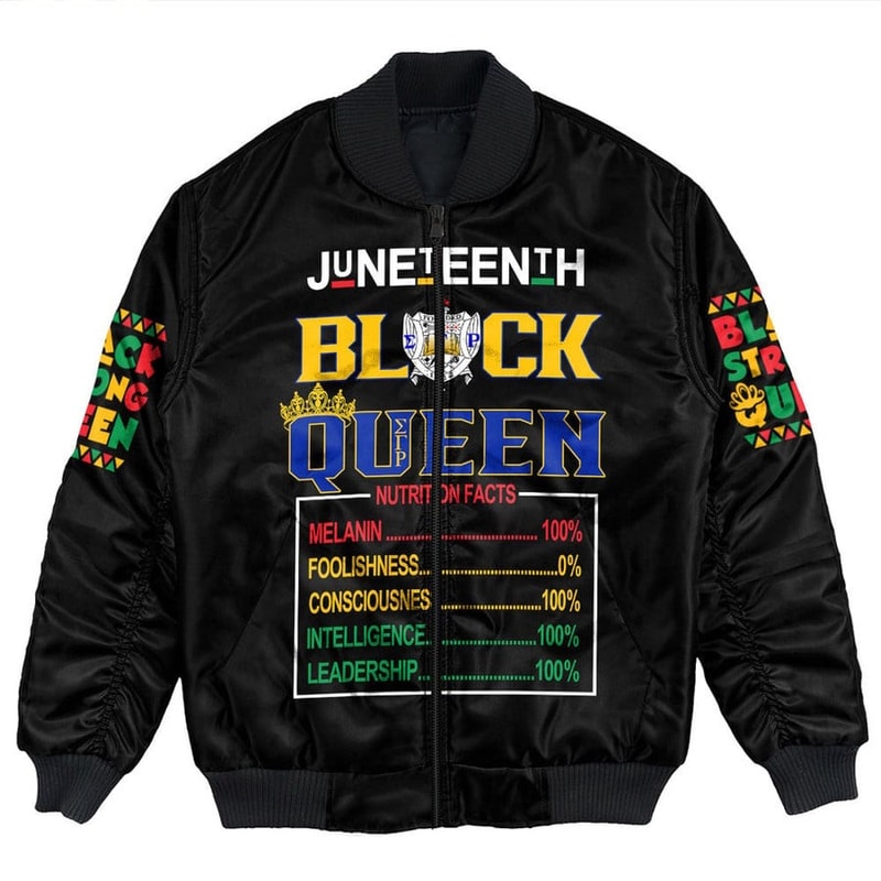 Sigma Gamma Rho Nutrition Facts Juneteenth Bomber Jackets, African Bomber Jacket For Men Women