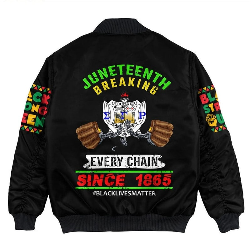 Sigma Gamma Rho Nutrition Facts Juneteenth Bomber Jackets, African Bomber Jacket For Men Women