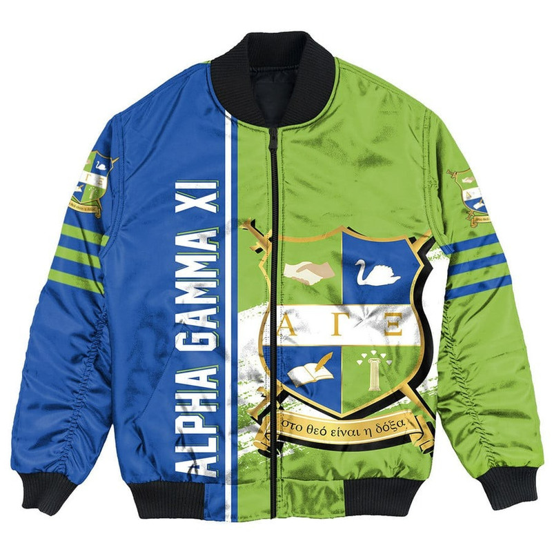 Alpha Gamma Xi Bomber Jackets, African Bomber Jacket For Men Women