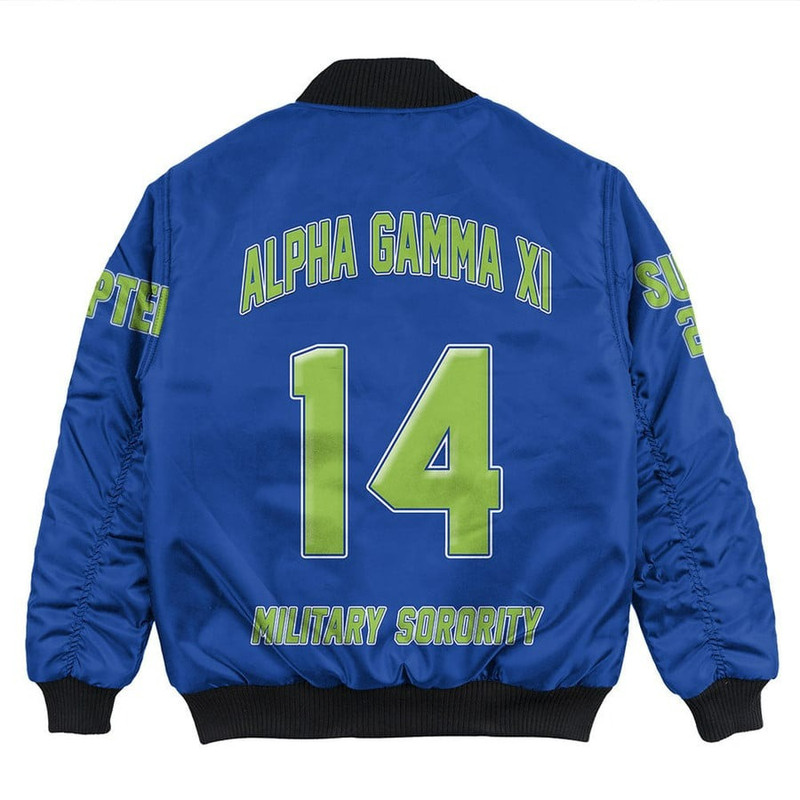 Custom Alpha Gamma Xi Bomber Jackets, African Bomber Jacket For Men Women